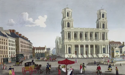The Place Saint Sulpice, c.1815-20